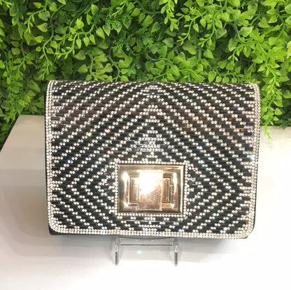 Black diamond glam purse