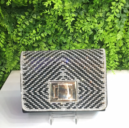 Black diamond glam purse